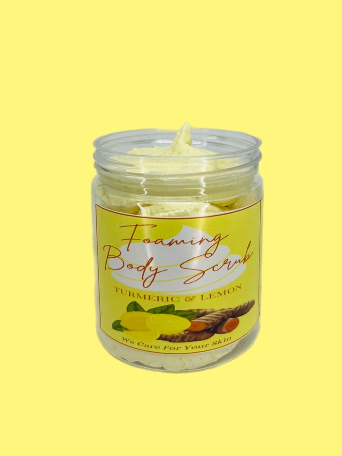 Turmeric & Lemon Foaming Body Scrub